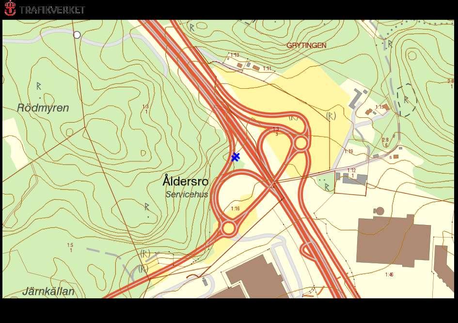 Övriga alléer och vägträd Objektsförteckning kategori 2 Övriga alléer och vägträd i vägområdet E6, Rampväg Trafikplats-Torp, GEDDEKNIPPELN Vägträd ID på karta 13 Vägnummer E6 Namn Rampväg