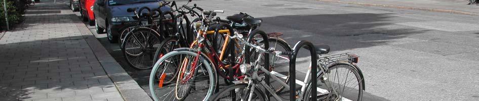 ytterligare. Särskilt viktigt är att göra fler cykelparkeringar i anslutning till stora knutpunkter för kollektivtrafiken.