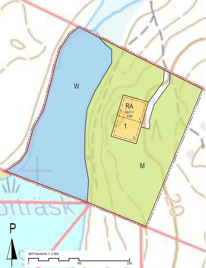 Fastighetsregisternummer Kartstrandlinje (m) Dimensionerad strandlinje (m) Antal nya byggplatser 946-426-2-29 346 117 1 946-426-4-10 405 135 1 946-426-4-15 220 89 1 946-426-4-14 129 0 0 946-426-2-16