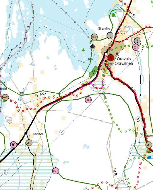 5.6 Landskapsplan För kustområdet i Österbotten gäller Österbottens landskapsplan (fastställd: 21.12.2010).