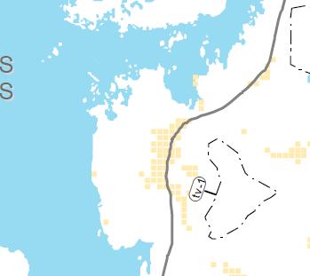 12.2015. För planområdet finns inga reserveringar i etapplandskapsplan, men öster om Korsnäs centrum i planområdets närhet finns ett område anvisat för vindkraft. Bild 6.