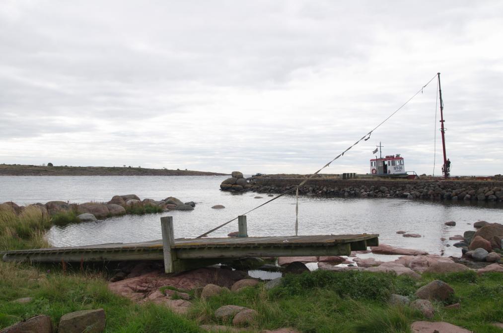 Signilskär Märket Översyn av området utfördes.