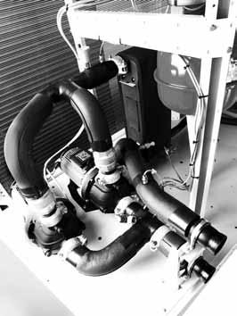 Lätt och snabb installation Integrerad pumpmodul (tillbehör) Centrifugalpump för låg eller hög tryckuppsättning (efter behov), baserat på tryckfall i rörsystem.