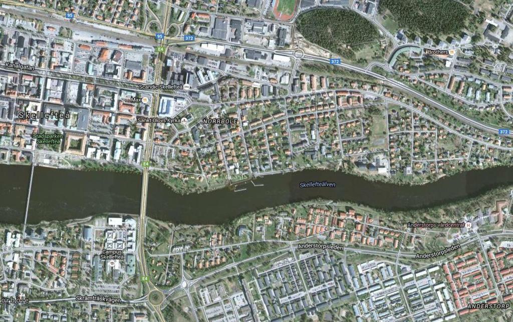 1 Objekt och syfte På uppdrag av Heimstaden Projektutveckling AB har Sweco Civil AB i Luleå utfört en stabilitetsutredning för Anderstorpsgården intill Skellefteälven i Skellefteå.