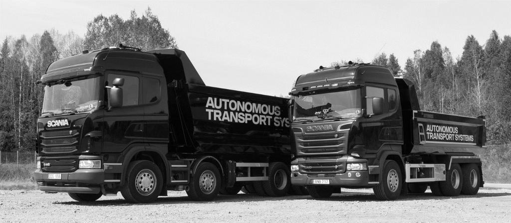 4. Säkerhetsprinciper Detta avsnitt av rapporten granskar de säkerhetsprinciper som Scania använder mot den definition av fullt autonoma fordon som beskrevs i kapitel 3.