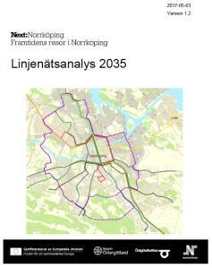 De tre kollektivtrafikstråken Kungsgatan, Drottninggatan och Östra Promenaden behöver utvecklas för ge tillräcklig framtida kapacitet.