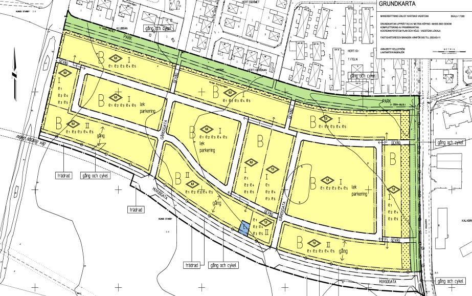 7 (22) Gällande detaljplaner gränsande till planområdet För området norr om Drottning Kristinas väg gäller detaljplan nr DP 51, laga kraft 2004-05-11 och detaljplan nr DP 51a, laga kraft 2010-04-14.