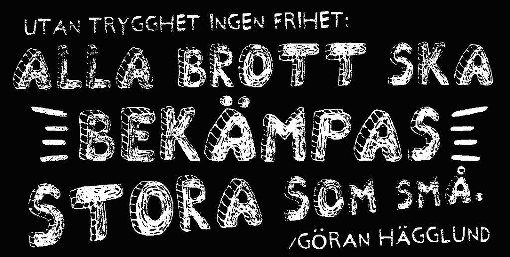 Sammanfattning En politik som försöker öka upptäckt och lagföring leder inte nödvändigtvis till ökad tillfredställelse bland offer (på grund av systemet med enhetsstraffet); ökar troligen synligt