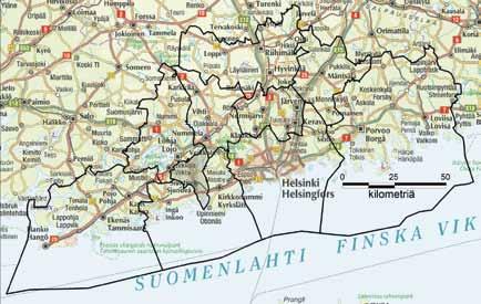 21 1.3 Förslag till nya kommuner Gräns för den nya kommunen enligt förslaget Källa för kartor och regionindelningar: Karttakeskus Oy Kommun som delas eller som riktar sig mot andra alternativ