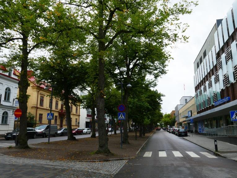 Västra Esplanaden i Växjö är en sådan demonstration som också studerats ur flera perspektiv inom projektet. Här har projektsamverkan fungerat som bäst.