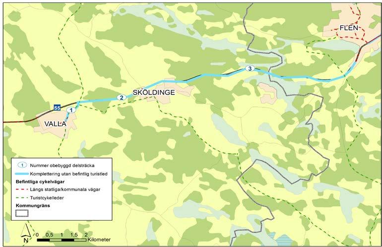 Kompletterande cykelstråk