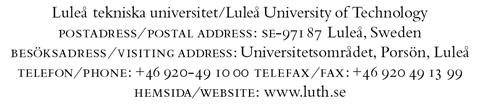 Anmälningsblankett till forskarutbildningskurs Application form for graduate courses Kursens namn / Name of course Deltagarens namn / Name of student Planerat disputationsdatum / Expected date of PhD