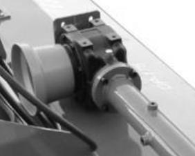 Tighten the mower, including components attached at the factory such as the flail rotor s bearing case. Remember to fill up the gearbox with gear oil. The gearbox holds 1 litre of 80W- 90 gear oil.