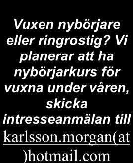 Alla från 8 år (födda 2010) kan vara med. Alla tränar med sin egen åldergrupp, men vi anpassar övningarna efter din egen nivå. På tisdagar 18.