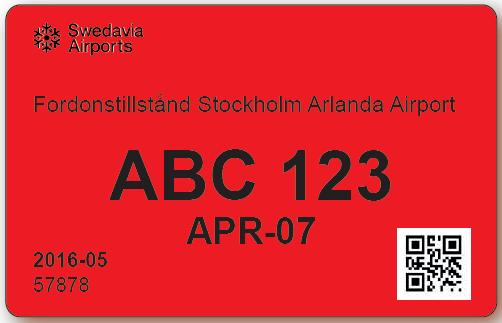 3(26) 1 Allmänt Flygplatsens flygsida är indelad i så kallade trafikområden.