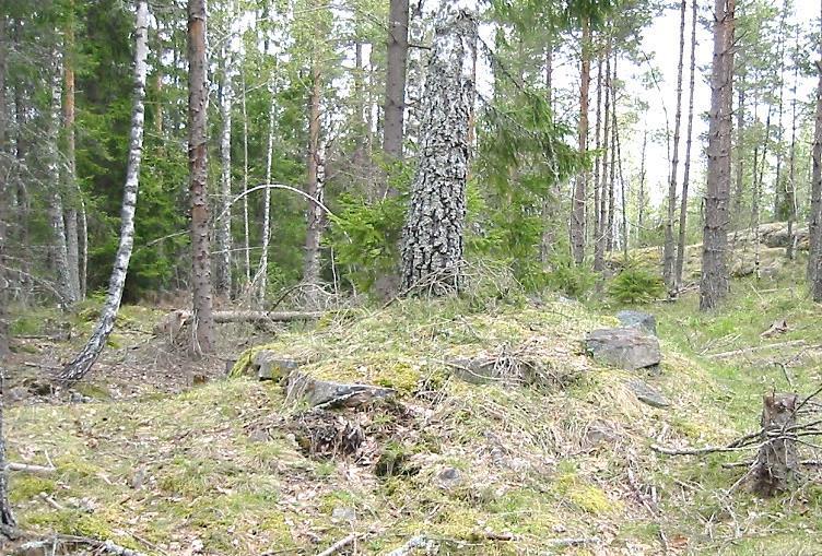 Ulriksberg N58 10,336' E16 19,087' 1824 Spisröse på husgrunden 2005 Källargrop 2005 Ulricsberg uppfördes mellan 1780 och 1814, troligen under häradshövding Carl Ulrik Silfversparres tid
