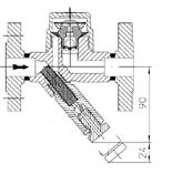 PN 16/40 DN 8-50 Flänsdimensioner - standard PN 16 PN 40 DN Ø D Ø K nxø d Ø D Ø K nxø d 15 95 65 4 x 14 95 65 4 x 14 L 20 105 75 4 x 14 105 75 4 x 14 25 115 85 4 x 14 115 85 4 x 14 IA XX619 32 140