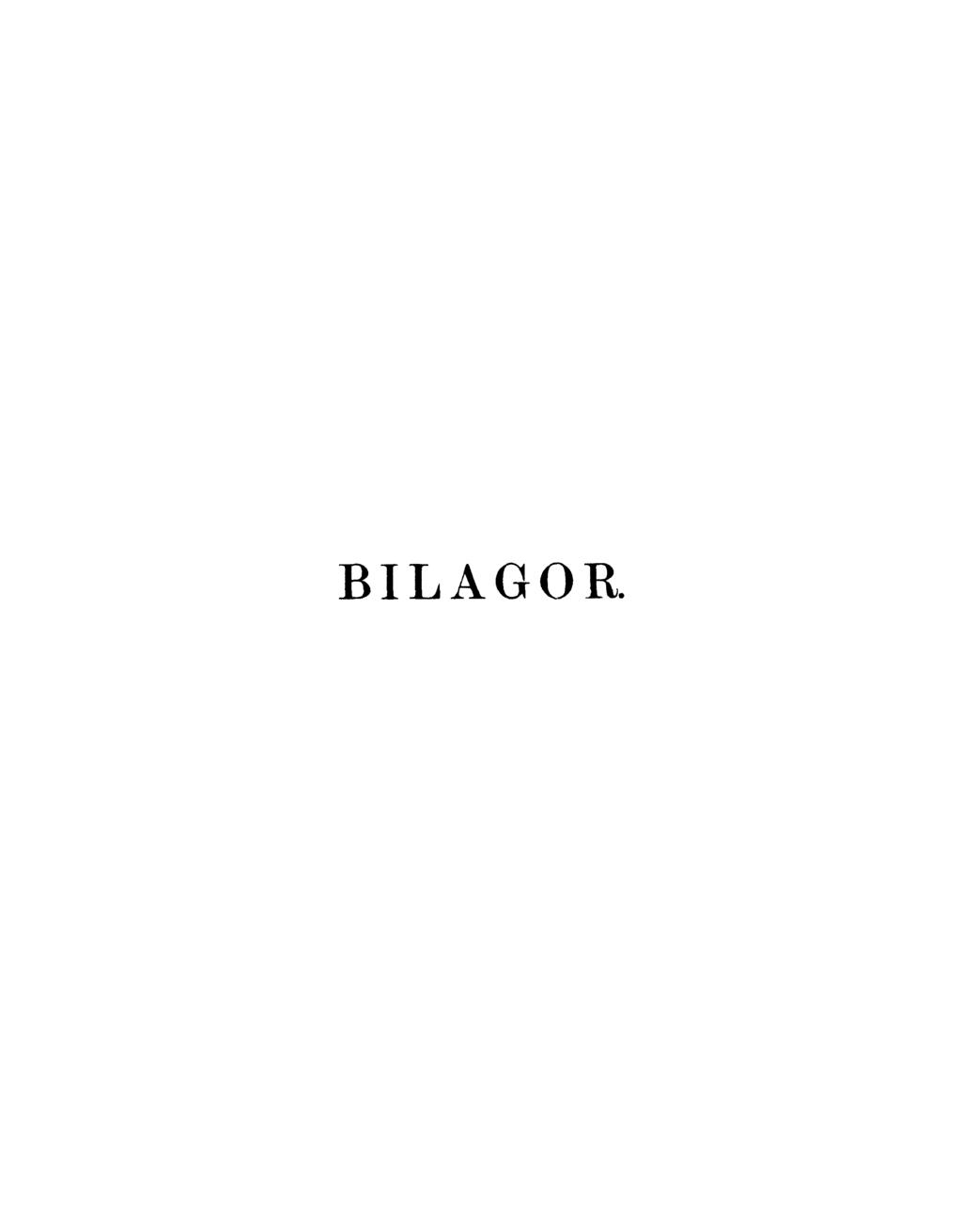 BILAGOR.