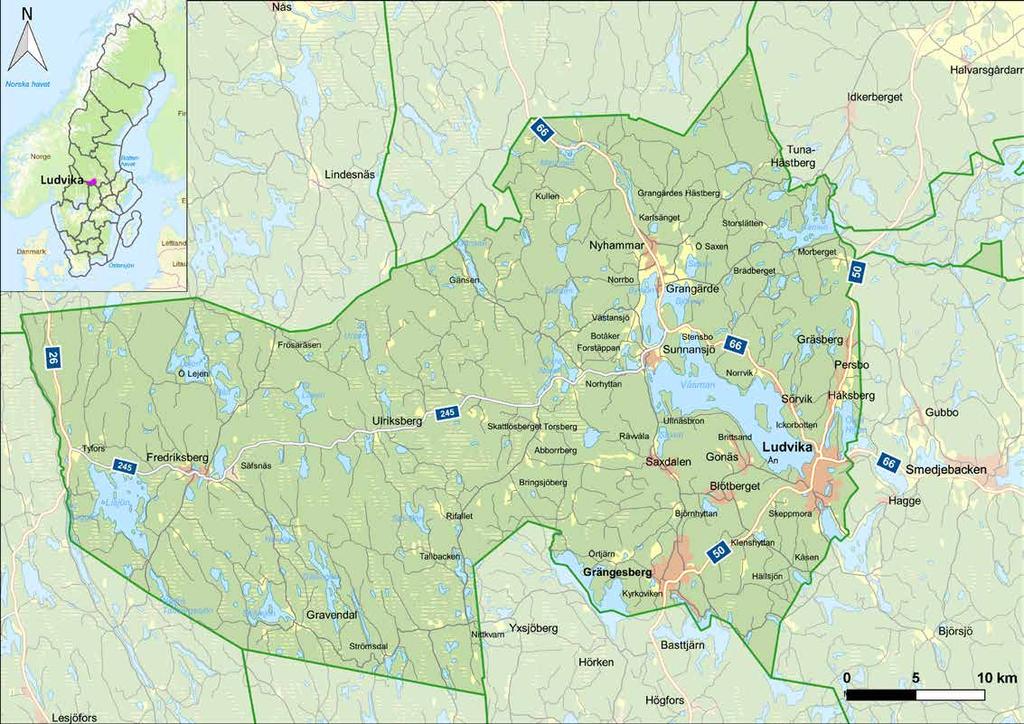 LUDVIKA KOMMUN Sälen Borlänge ÖVERGRIPANDE DOKUMENT DALASTRATEGIN Ett övergripande styrdokument framtaget av Region Dalarna.