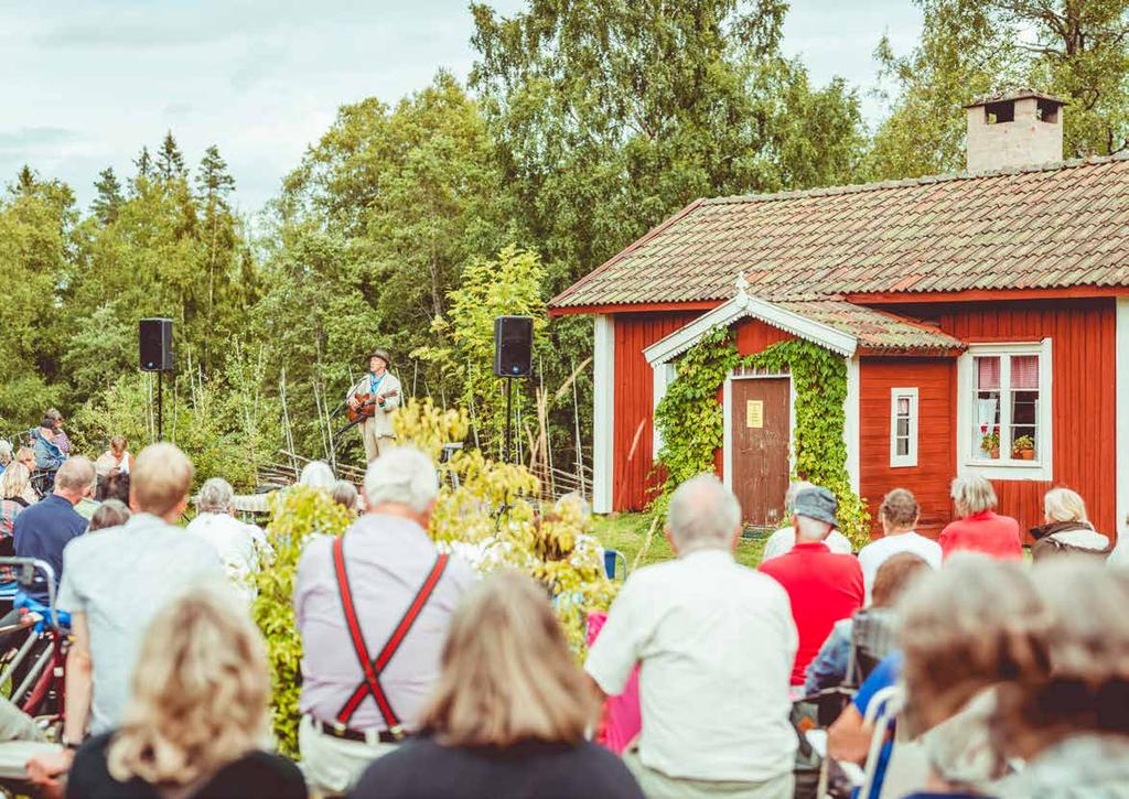 FÖRETAGSAMHET BESÖKSNÄRINGEN Ludvika kommun arbetar med besöksnäringen genom befintliga partners i Dalarna, framför allt Visit Dalarna.