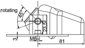 Kanalgivare Stavgivare För användning med förlängningsrör 300 mm eller 800 mm,andra längder på förfrågan.