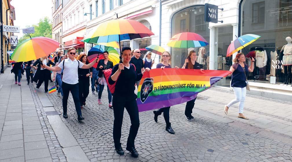 STÖDJANDE MÅL STÖDJANDE MÅL MÅNGFALD OCH JÄMSTÄLLDHET Under 2016 ska fokus ligga på att gå från projekt till daglig verksamhet och fastställa det systematiska mångfalds- och jämställdhetsarbetet.