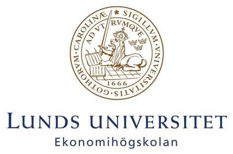 Kandidatuppsats FEKK01 VT 2010 Företagsekonomiska institutionen i samband med avskaffandet