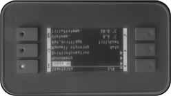 4.2 Inkoppling av HMI HMI Vid behov är det möjligt att förlänga kabeln upp till 15m. Anslutningsdonet är av typen modular RJ45, för anslutning i Basregulatorn. Se Bild nedan (PROC1 / T-HI). Tips!
