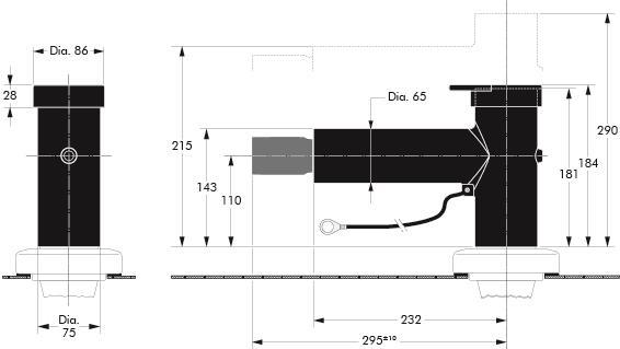 Anslutningsdon K430TB/G, M430TB/G Vinklat anslutningsdon för genomföring Serie C, 630 A För rund plastisolerad 1- och 3-ledarkabel Inom- och utomhus Prefabricerat och skärmat Innehåller integrerad