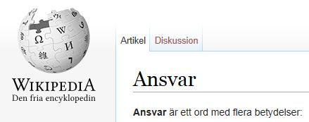 Ansvar Behandling och förskrivning