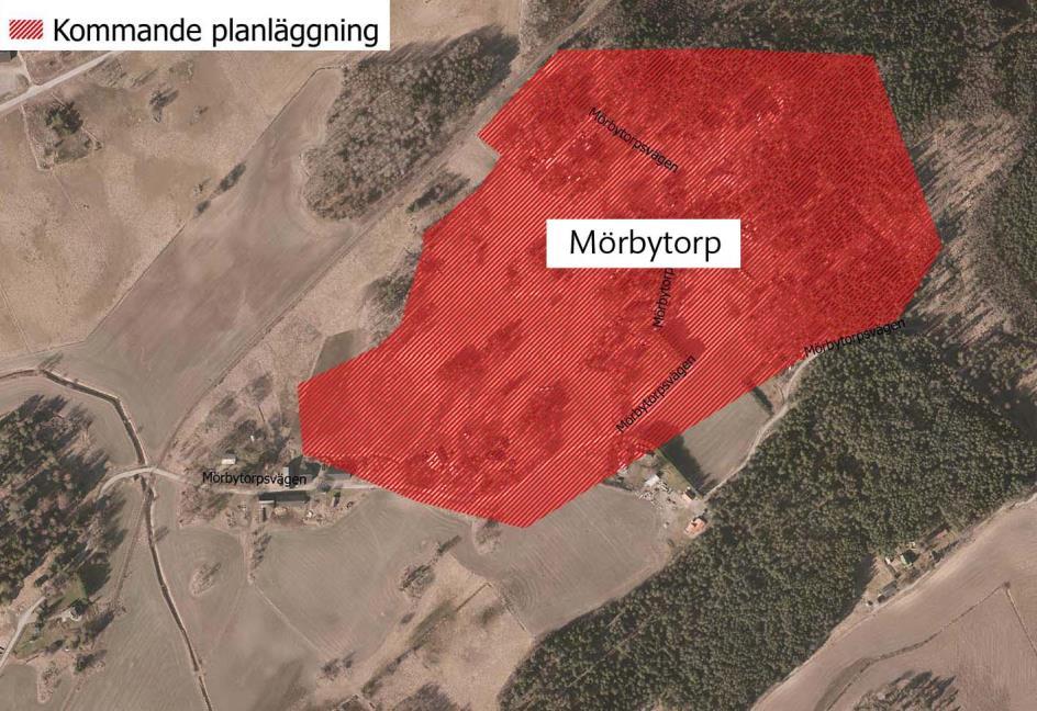 3.4.2 Mörbytorp Ett omvandlingsområde i behov förnyad detaljplan och hållbar VA-lösning.