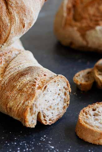 Lantciabatta Lantciabatta Vetemjöl 150 g 1300 g AREBESTBESKRIVNING Väg upp ingredienserna. Kör ihop till en smidig deg tillsätt Mr. Korn Kokt fröblandning sista 2 minuterna av körtiden.