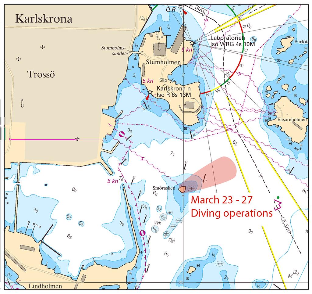 2015-03-19 11 Nr 538 Smörasken Statens Maritima museer. Publ. 18 mars 2015 * 10231 Sjökort: Sverige. Södra Östersjön. Pukavik. Ny special för Bsp Hanöbukten 2014.