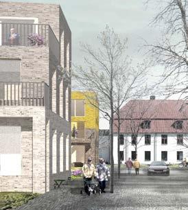 Arkitekttävling boende för äldre 2011-2012 hölls en arkitekttävling om bebyggelse med bostäder för äldre vid Kronetorps gård.
