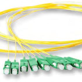Det finns många varianter av splitters, både med och utan kontakter, 2 till 64 fiber ut, förmonterade i ODF-enhet eller lösa med eller utan sekundärskydd. Ett urval av dessa finns presenterade här.