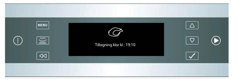 BESKRIVNING AV KONTROLLPANELEN TOUCHKNAPPAR: Vidrör knappsymbolerna lätt (du behöver inte trycka hårt).