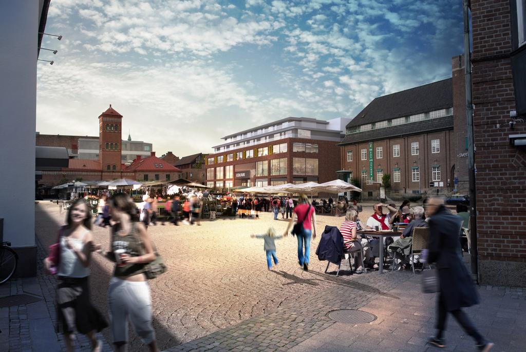 P L A N B E S K R I V N I N G Gransk ningshandling Tillhörande detaljplan för K A R L X I 7 Centrum, HALMSTADS KOMMUN Plan 1088 K Normalt förfarande, KS 2013/00537
