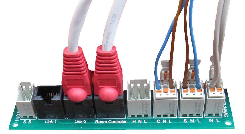 201703 INVENTIAIR CONNECT Mini, Midi & MaiConnect InventiAir s Connect familj består av tre olika kopplingskort, som ger en fleibel anslutning av reglerkomponenter i system med fasadapparater och
