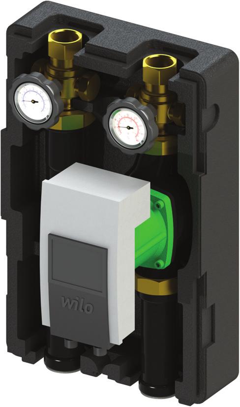 Pumpenhet 125 Pumpgrupp för optimerad direktförsörjning av värme eller kyla, DN32.