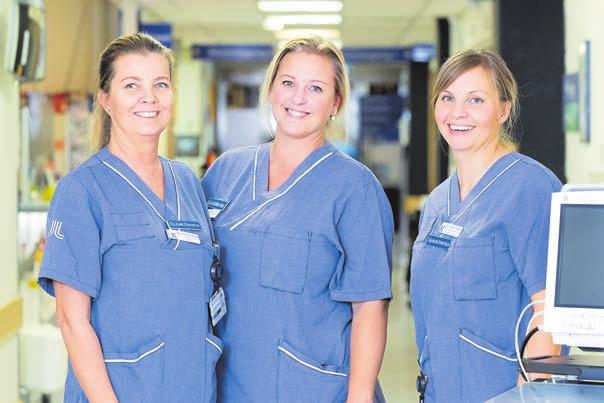 30 NextMeda Omvårdnaden får ta plats på Funkton Akut Huddnge Inom rollen som bträdande unverstetssjuksköterska arbetar sjuksköterskor på Funkton Akut Huddnge med att drva förbättrngsarbeten och