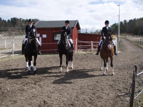 Externa tävlingar Lördagen den 18 april var det lokal hästdressyr med allsvenskan Div 3, omgång 2. VmRK s lag placerade sig som 5:a av 12 deltagande lag.
