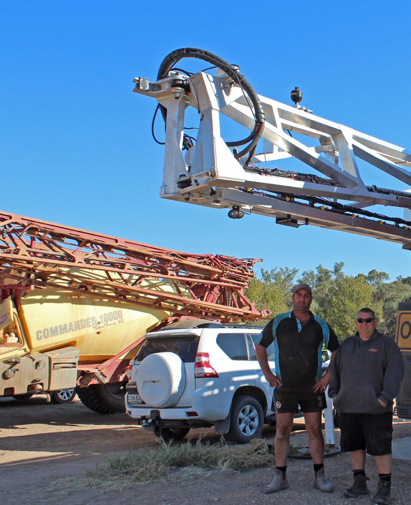 HARDI NEWSLETTER 2018 Big HARDI vinner i stort land Hälsningar från Australien Få odlare känner HARDIs RUBICON 9000 bättre än Matt Davies, som bor norr om Pooncarie på den nedre Darling River, och