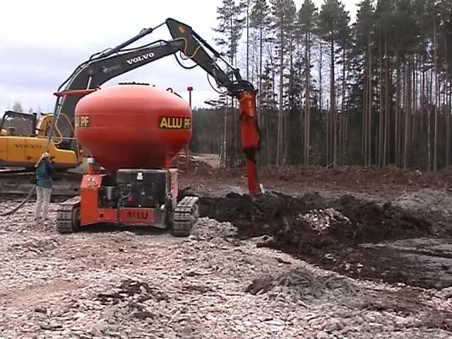 Utrustning för masstabilisering