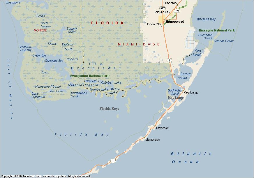 Evakueringsväg i Florida Den befintliga vägen breddas till fyrfältig vilket förutsätter