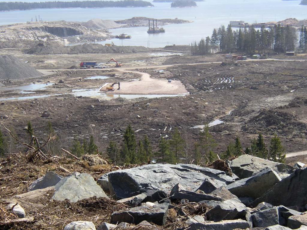 Nordsjö hamn, stabilisering år 2004