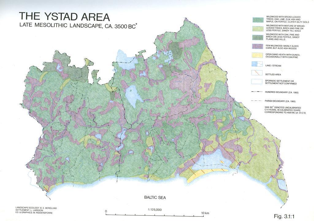 Landskapets agrarhistoria baserad på pollenanalys och paleoekologi Stenålder för 5.