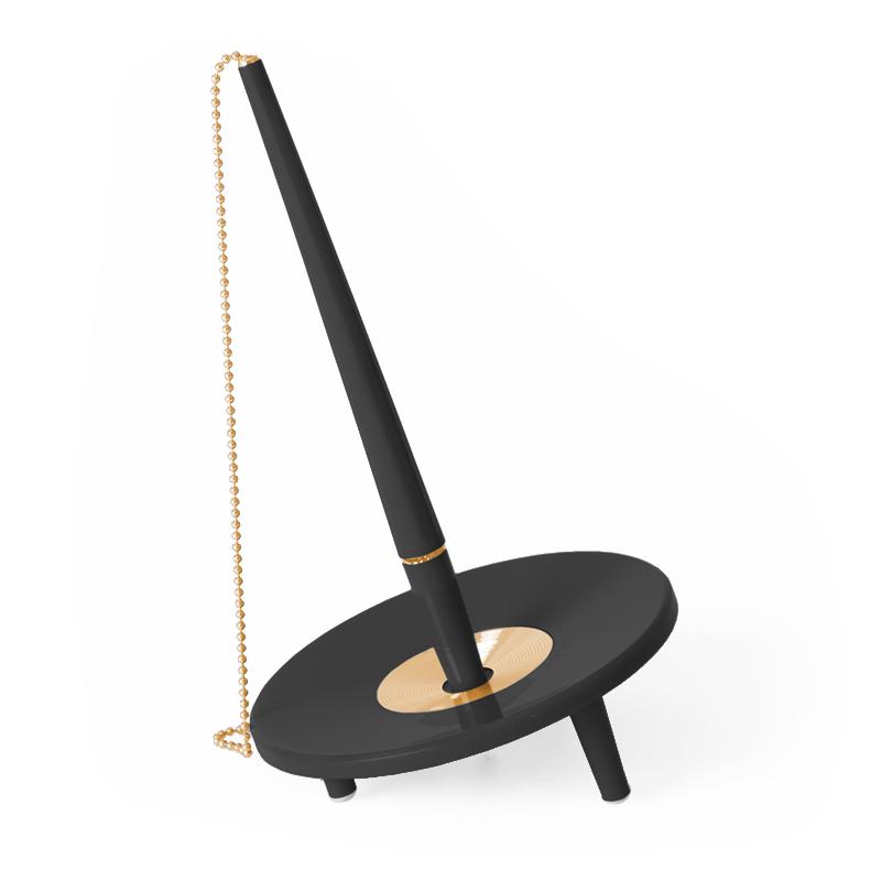 DESKSET GULD / GOLD LIMITED EDITION Kulspetspenna Ballpoint Pen Den klassiska bankpennan.