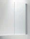 900x900 mm, blank aluminium/ klarglas Resningshandtag i bad/ dusch krom 300 mm Angel Rakt hörn med två öppningsbara dörrar, grepp och profiler i blank aluminium, höjd 2000 mm.