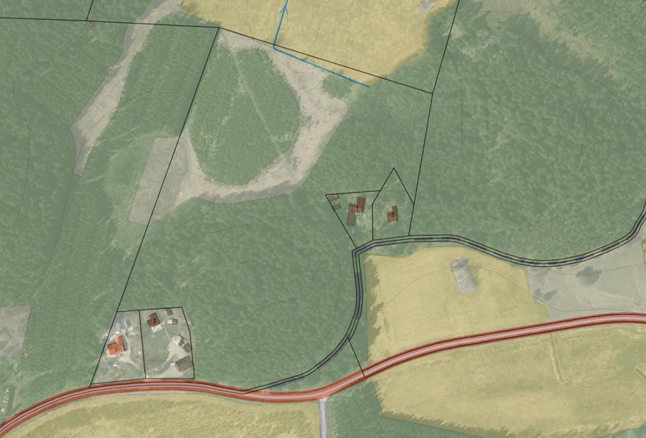 Gnesta kommun Sid 3(7) FÖRUTSÄTTNINGAR, FÖRÄNDRINGAR OCH KONSEKVENSER Natur Mark och vegetation Naturen på tomten är tydligt uppdelad på två olika landskapskaraktärer.