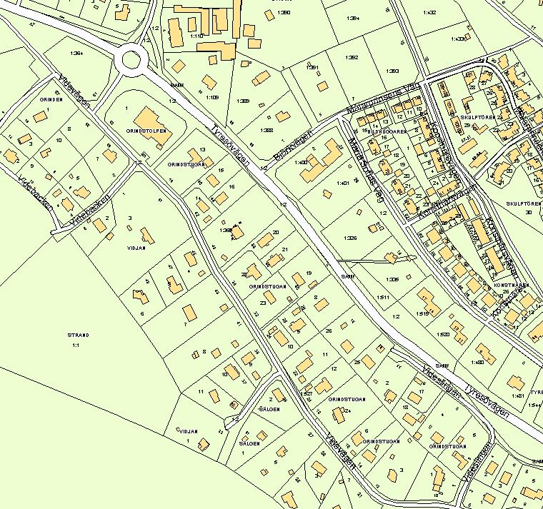 Stadsbyggnadskontoret Sara Kopparberg, planchef juni 2009 1 PLANBESKRIVNING TILLHÖRANDE DETALJPLAN FÖR Videvägen 41, Tyresö Strand Fastigheten Vidjan 8,